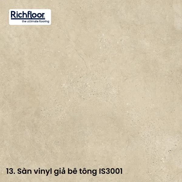 Sàn vinyl giả bê tông IS3001