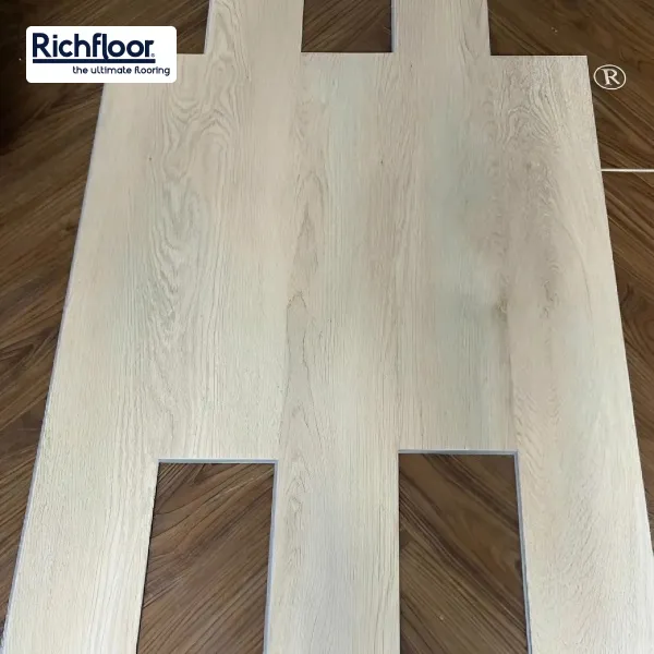 Sàn nhựa hèm khóa được tích hợp hệ thống hèm khóa âm dương thông minh