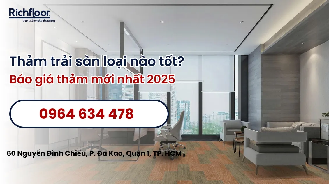 2 loại thảm trải sàn tốt hiện nay