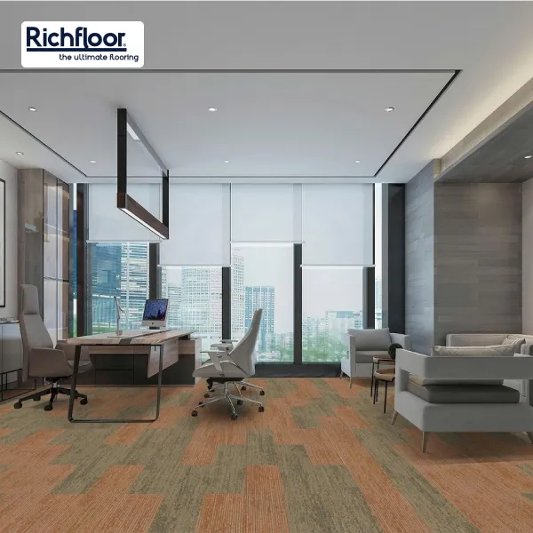 Thảm trải sàn cao cấp có khả năng cách âm và chống bảm bẩn được chứng nhận nguồn gốc rõ ràng