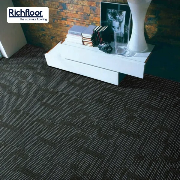 Tổng quan các chi tiết của thảm trải sàn văn phòng cao cấp tại Richfloor