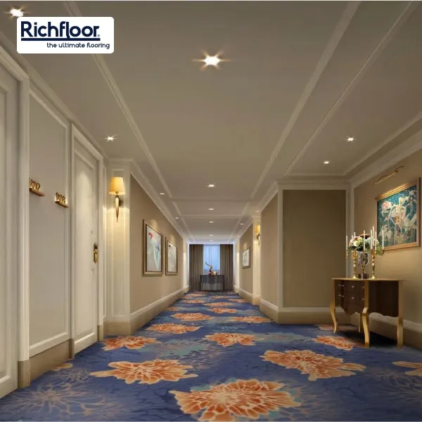 Điểm đặc sắc trong thiết kế màu sắc và hoạt tiết của thảm trải sản văn phòng cao cấp