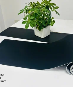 Sàn Vinyl Cuộn Màu Đen X6010 RF Cho Phòng Livestream