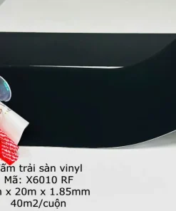 Alternative view of Sàn Vinyl Cuộn Màu Đen X6010 RF Cho Phòng Livestream