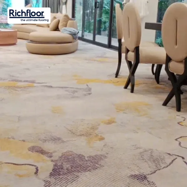 Xu hướng dùng thảm sản Nylon chống chát tại các khách sạn