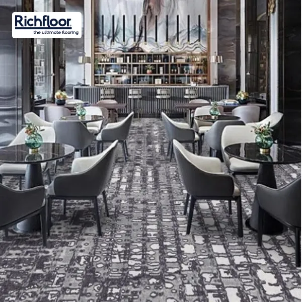 Lựa chọn họa tiết thảm Nylon in đảm bảo sự hài hòa tổng thể