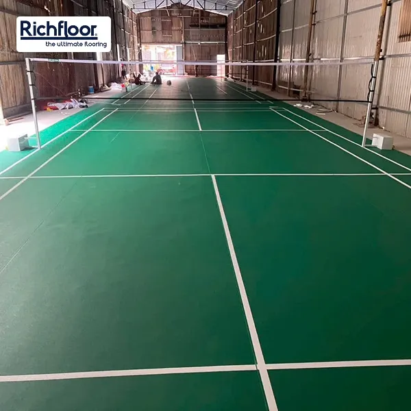 sàn sân cầu lông trường học an toàn