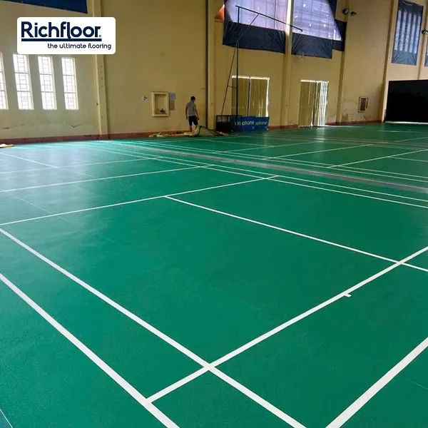 hướng dẫn chọn thảm cầu lông đạt chuẩn