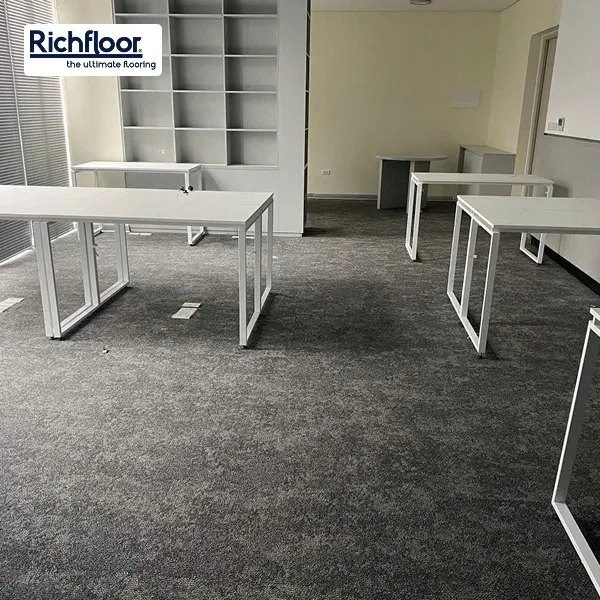 Thảm tấm Carpet Tile trở thành lựa chọn hàng đầu cho các văn phòng 