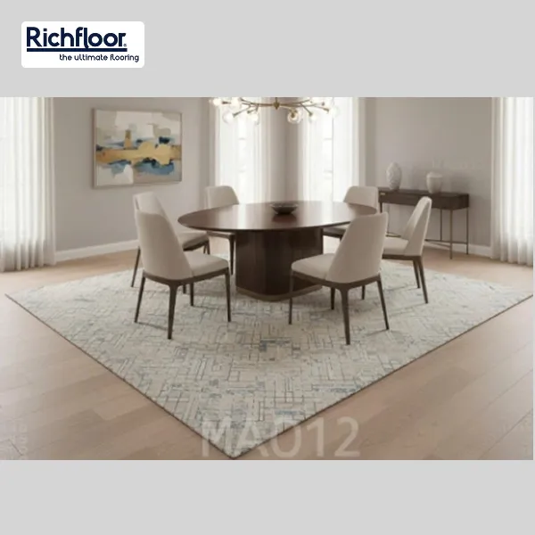 Thảm cao cấp Thổ Nhĩ Kỳ cho biệt thự mang phong cách sang trọng, giúp nâng tầm không gian sống đẳng cấp.