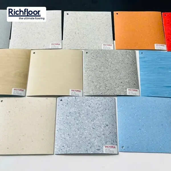 Các mẫu sản phẩm của sàn Vinyl kháng khuẩn đẹp - chất riêng