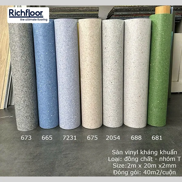 Các loại mẫu sàn vinal kháng khuẩn phù hợp cho trường mầm non và khu vui chơi