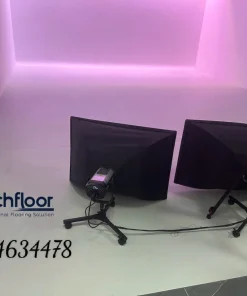 Alternative view of Sàn Vinyl Màu Trắng Trơn: Đột Phá Không Gian Cho Studio Và Phòng Livestream Chuyên Nghiệp