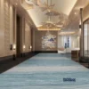Thảm Hành Lang Khách Sạn Màu Xanh Ngọc Sang Trọng