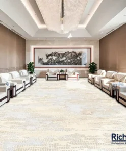Alternative view of Thảm Trải Sàn Cao Cấp Họa Tiết Hình Học Trừu Tượng Cho Biệt Thự & Văn Phòng VIP