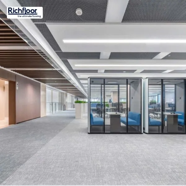 Richfloor cung cấp dịch vụ thi công thảm sàn trọn gói tận nơi