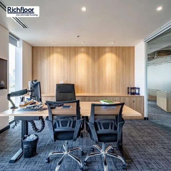 Richfloor nhận thi công thảm sàn nhanh cho nhiều không gian