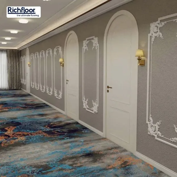 Richfloor cung cấp thảm tấm văn phòng design hiện đại, đa dạng mẫu mã và dịch vụ thi công chuyên nghiệp