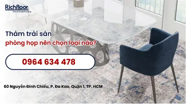 Thảm trải sàn phòng họp nên chọn loại nào?
